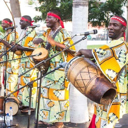 Grupo de música tradicional Da Região Gran Misión Viva Venezuela